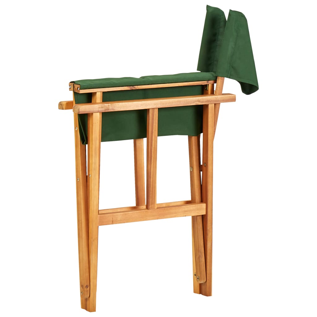 Sedia da Regista in Legno Massello di Acacia Verde | homemem39