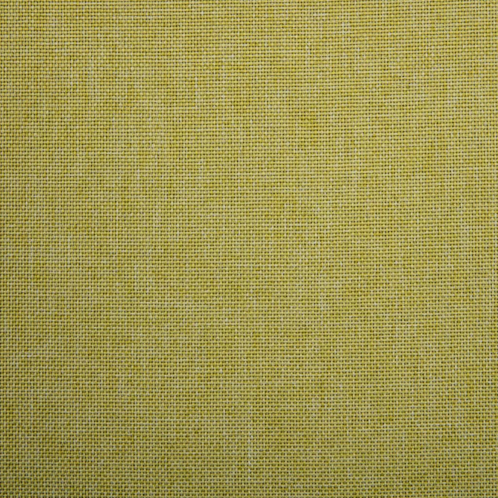 Sedie da Pranzo Girevoli 4 pz Verde in Tessuto | homemem39