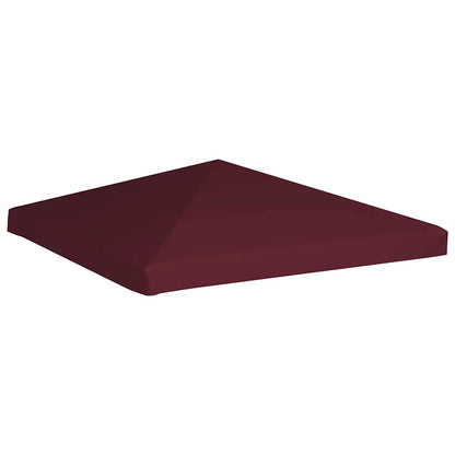 Copertura Superiore per Gazebo 310g/m² 3x3m Bordeaux - homemem39