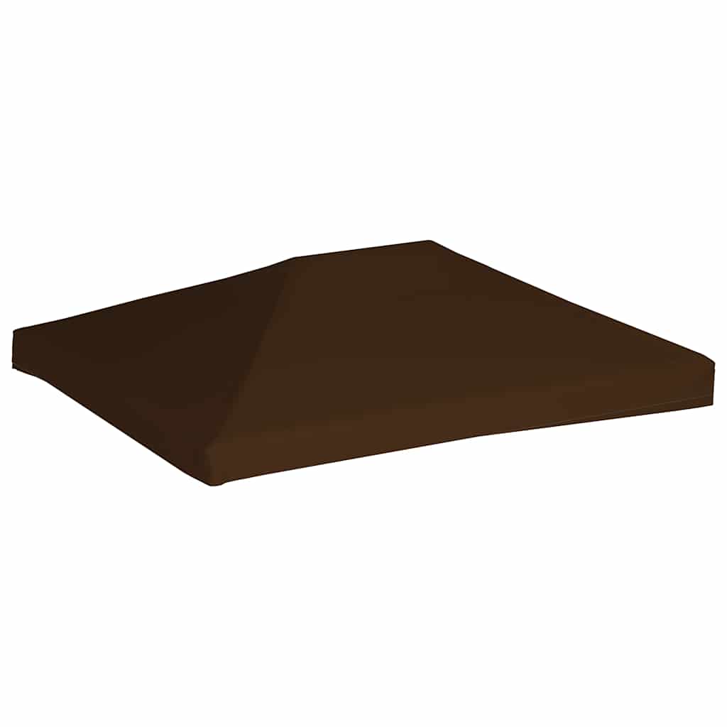 Copertura Superiore per Gazebo 310 g/m² 3x4 m Marrone | homemem39