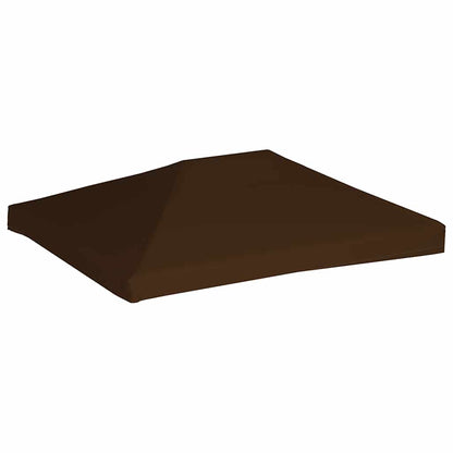 Copertura Superiore per Gazebo 310 g/m² 3x4 m Marrone | homemem39