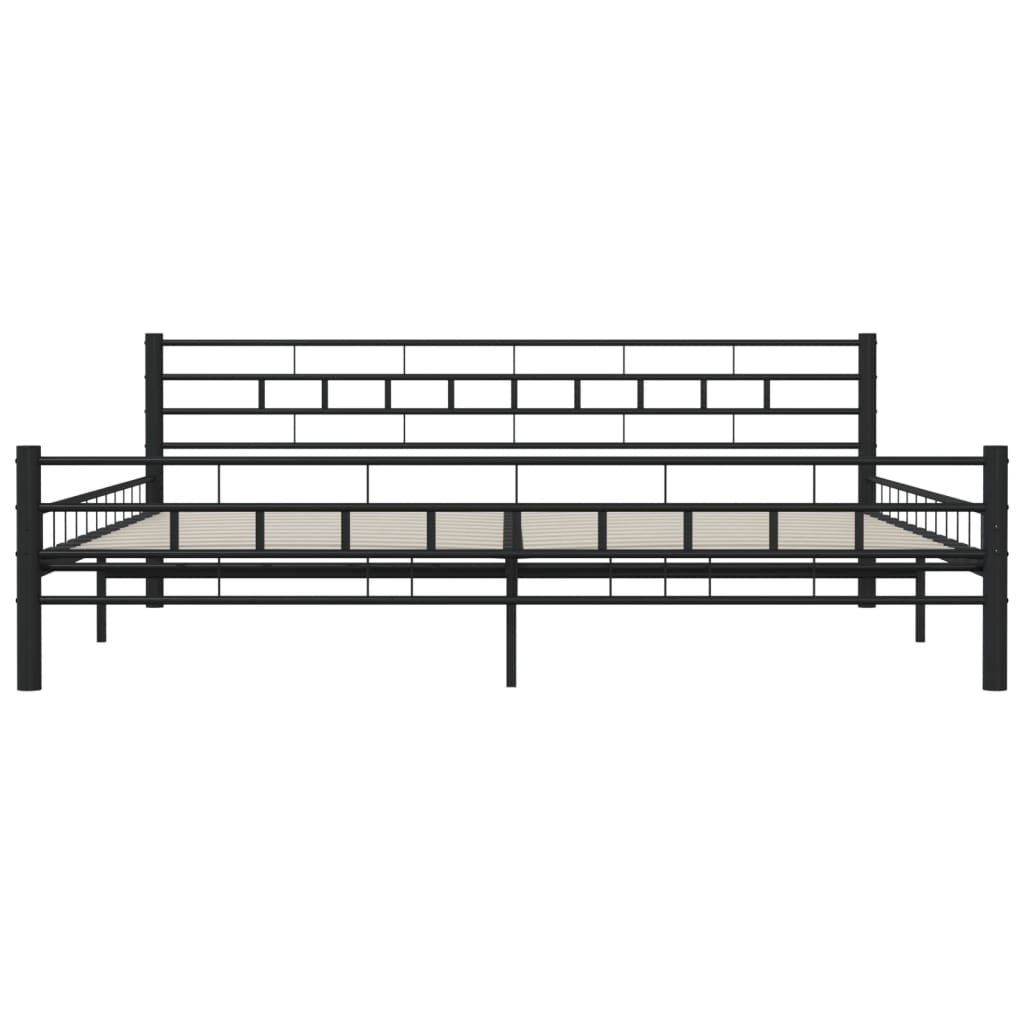 Giroletto Nero in Acciaio 200x200 cm | homemem39