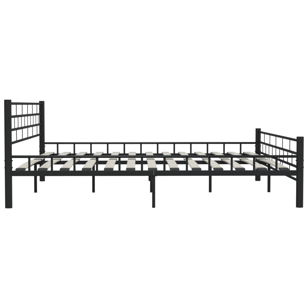 Giroletto Nero in Acciaio 200x200 cm | homemem39
