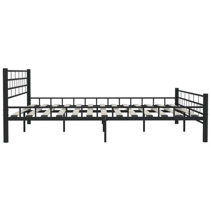 Giroletto Nero in Acciaio 200x200 cm | homemem39