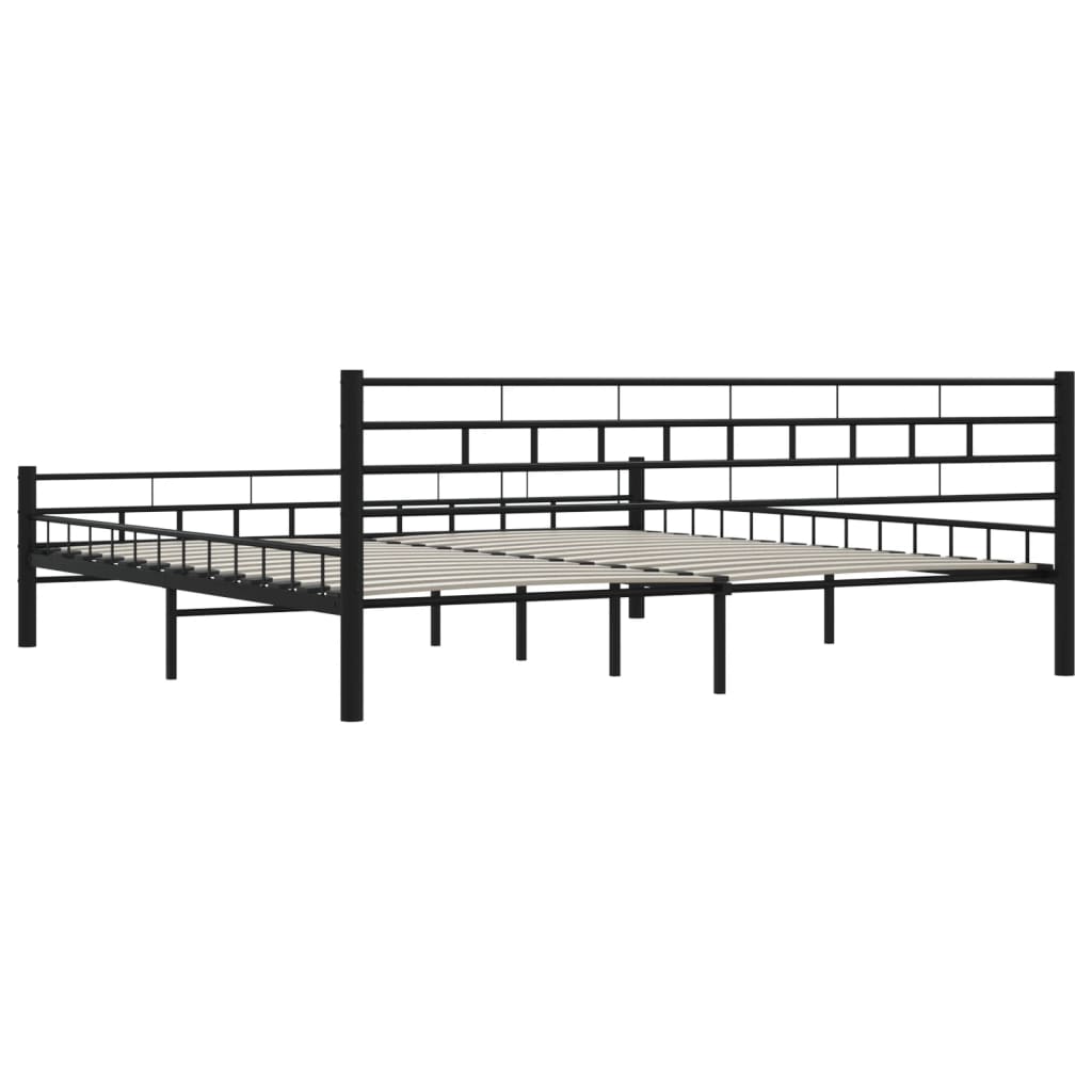 Giroletto Nero in Acciaio 200x200 cm | homemem39