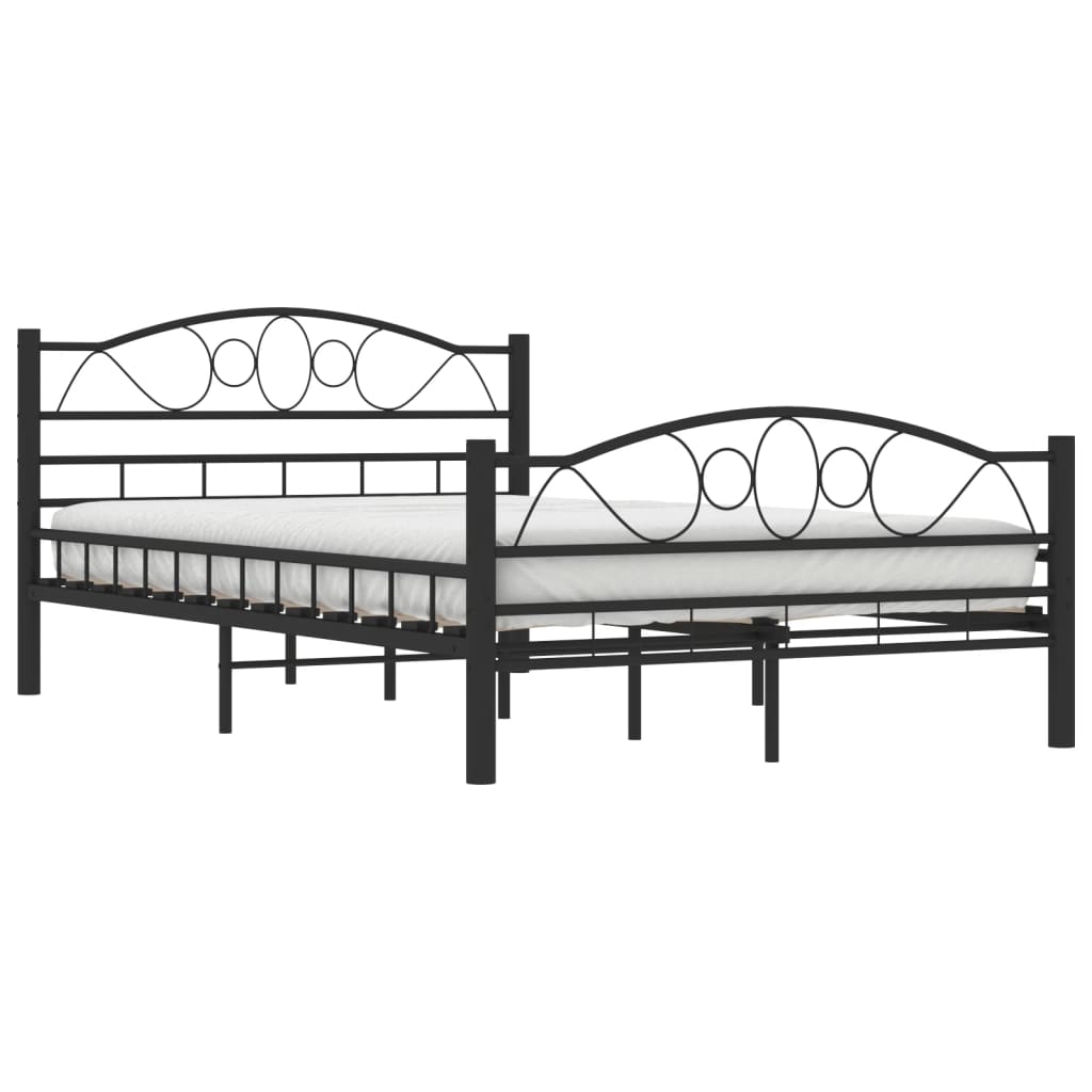 Giroletto Nero in Acciaio 120x200 cm | homemem39