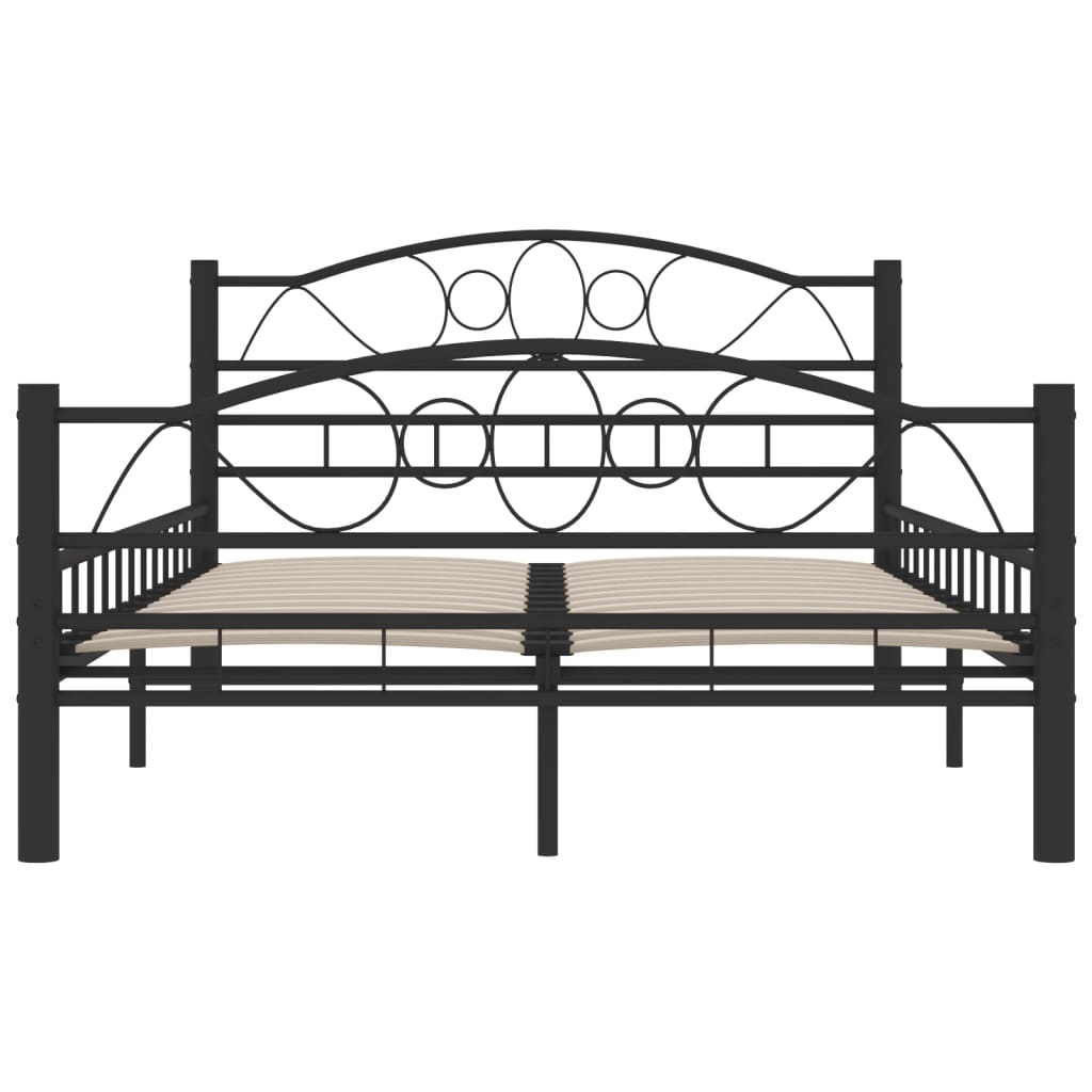Giroletto Nero in Acciaio 120x200 cm | homemem39
