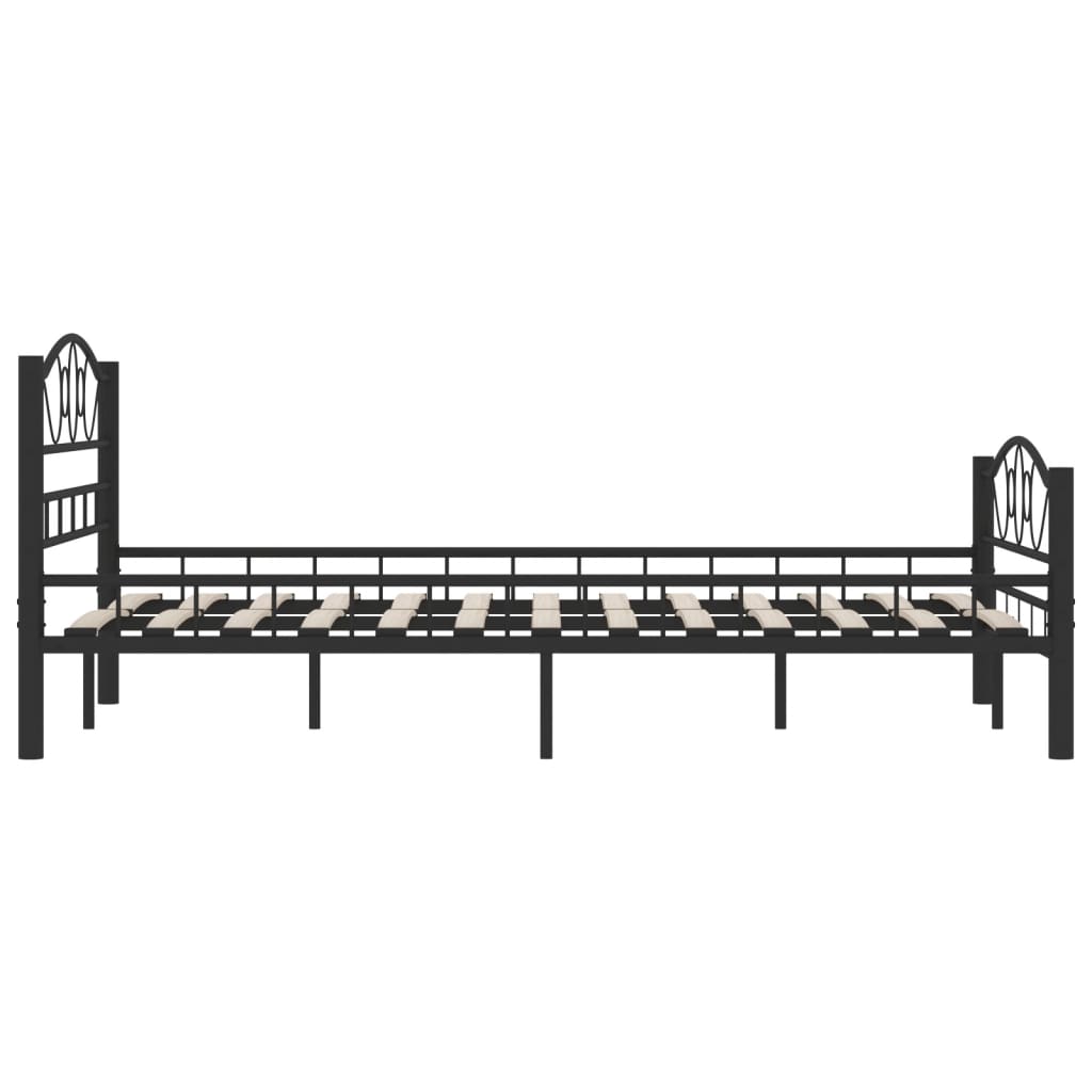 Giroletto Nero in Acciaio 120x200 cm | homemem39