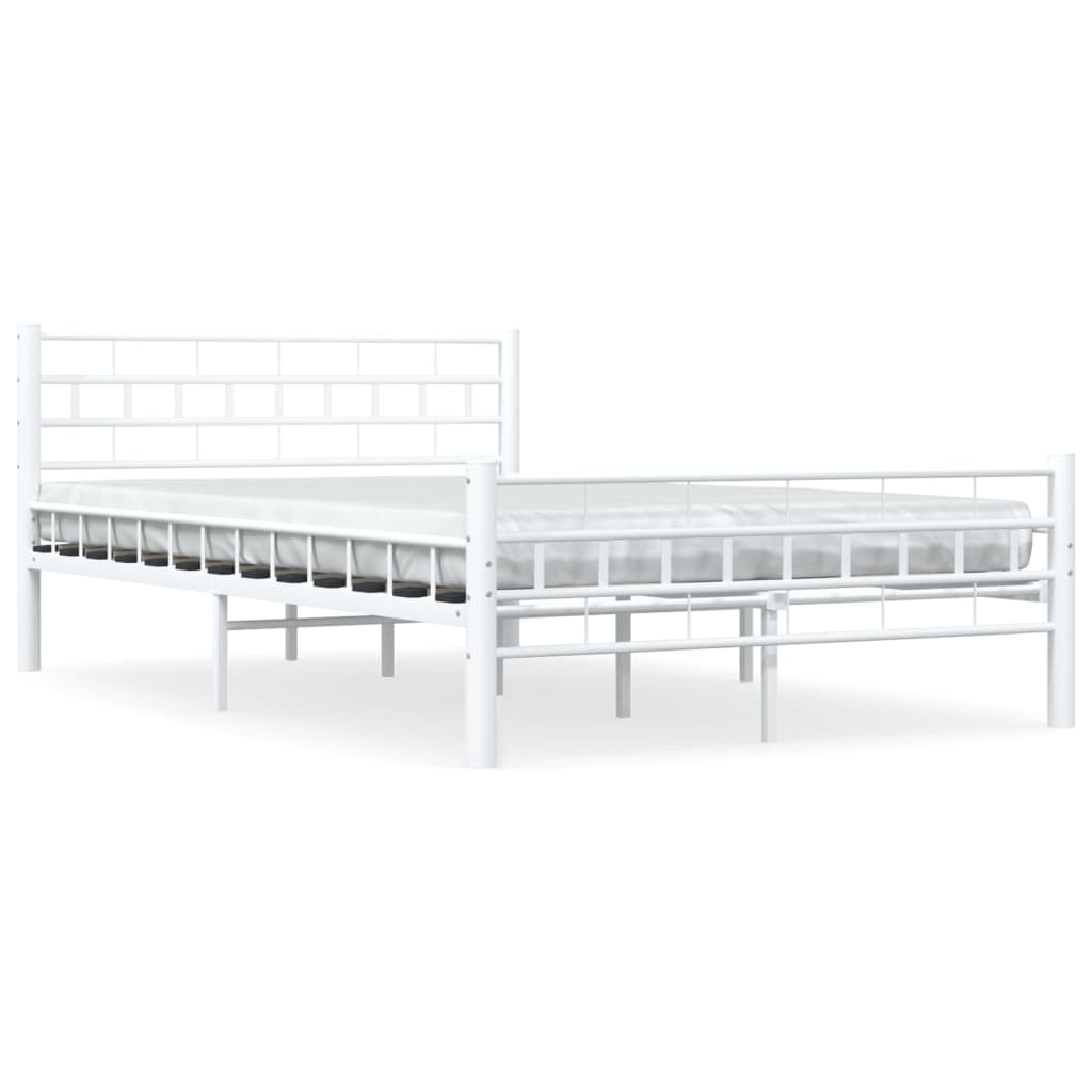 Giroletto Bianco in Metallo 140x200 cm | homemem39