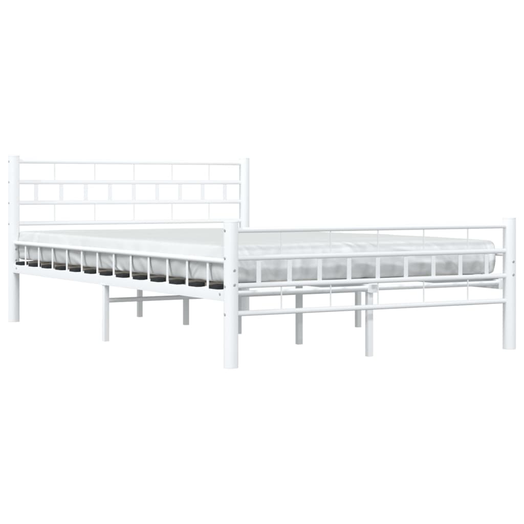 Giroletto Bianco in Metallo 140x200 cm | homemem39