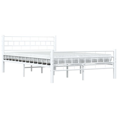 Giroletto Bianco in Metallo 140x200 cm | homemem39