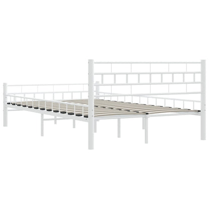 Giroletto Bianco in Metallo 140x200 cm | homemem39
