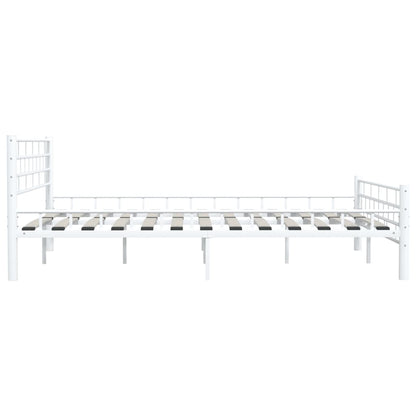 Giroletto Bianco in Metallo 160x200 cm | homemem39