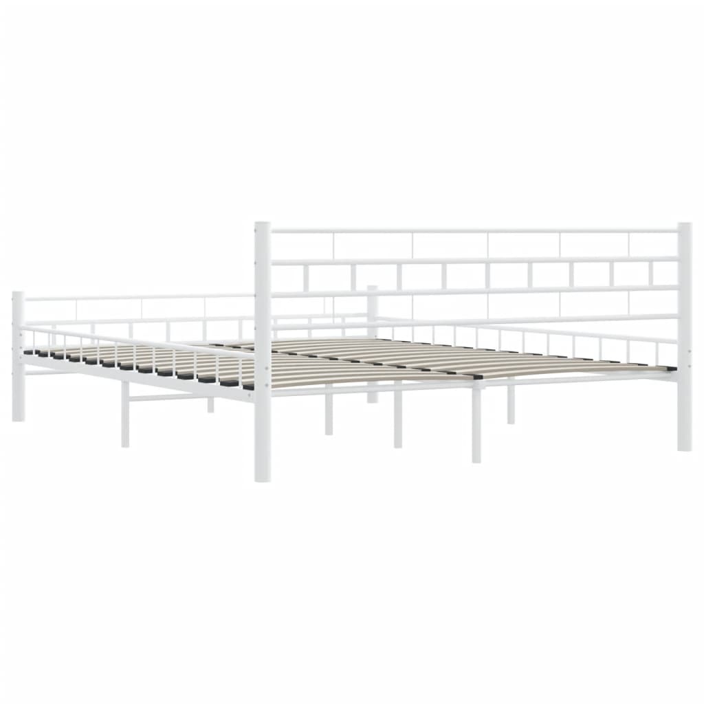 Giroletto Bianco in Metallo 160x200 cm | homemem39