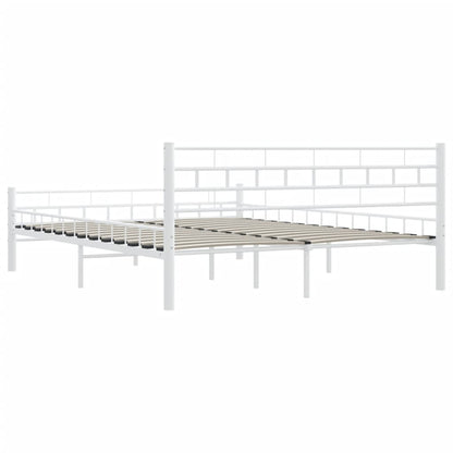 Giroletto Bianco in Metallo 160x200 cm | homemem39