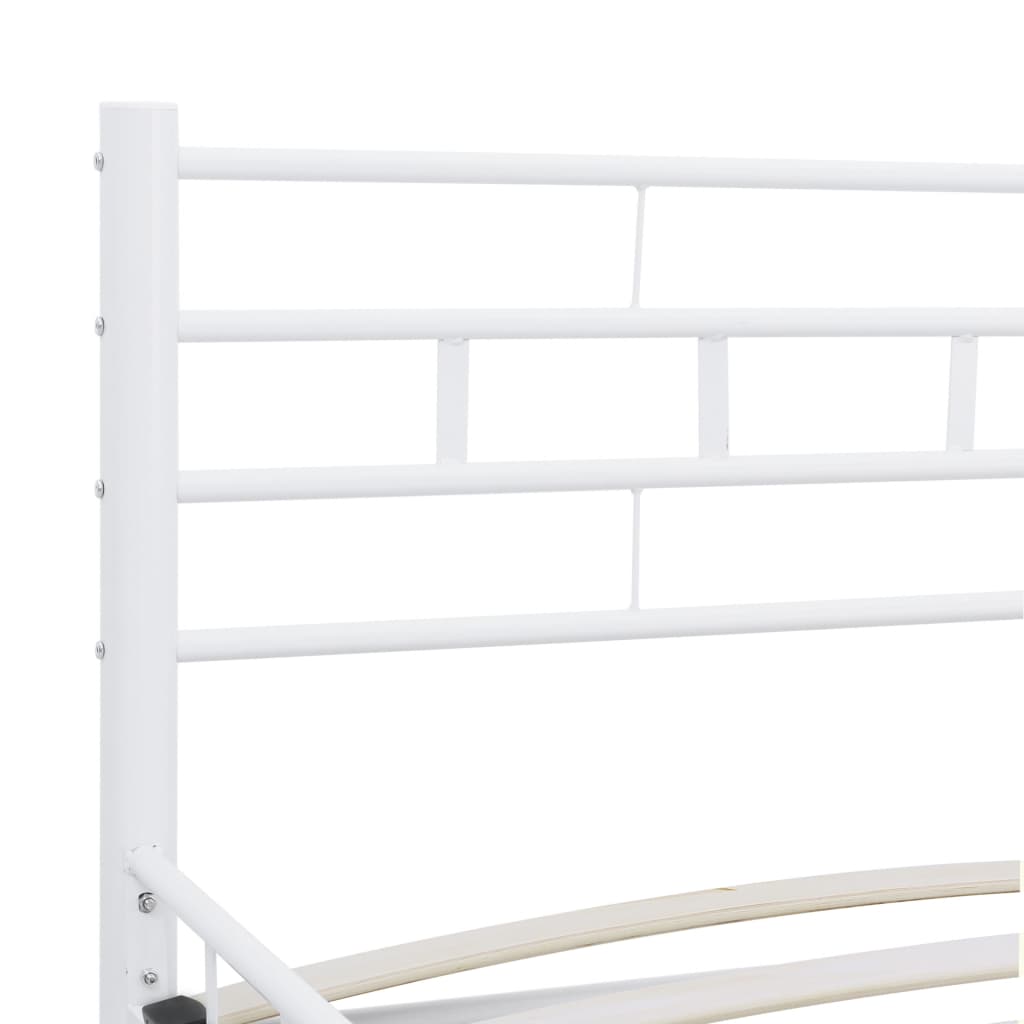 Giroletto Bianco in Metallo 160x200 cm | homemem39
