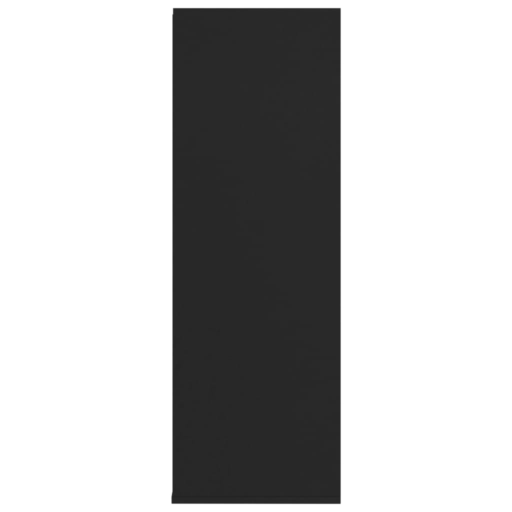 Scarpiera Nera 54x34x100,5 cm in Legno Multistrato - homemem39