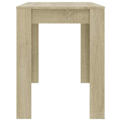 Tavolo da Pranzo Rovere Sonoma 120x60x76cm in Legno Multistrato | homemem39