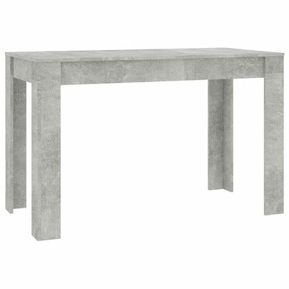 Tavolo da Pranzo Grigio Cemento 120x60x76 cm Legno Multistrato - homemem39