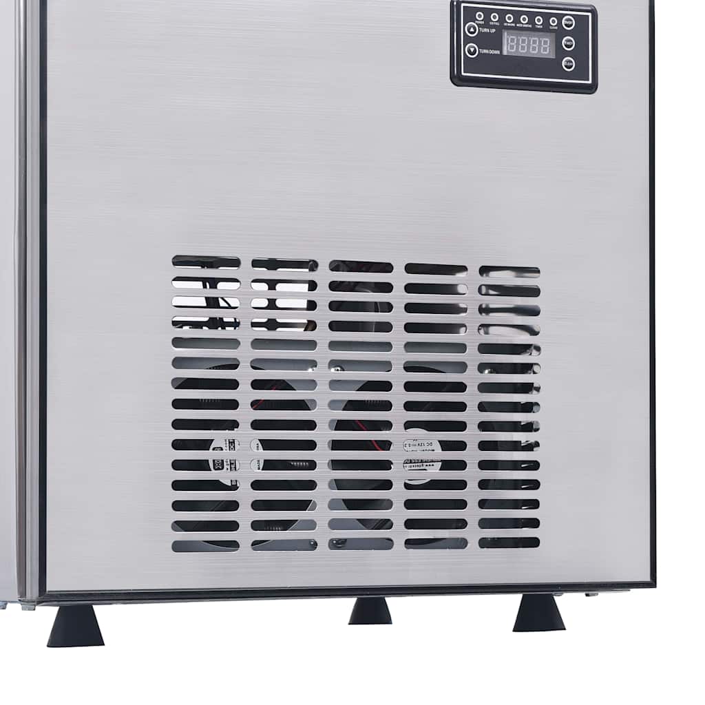 Creatore di cubetti di ghiaccio Argento 43 x 40 x 71 cm