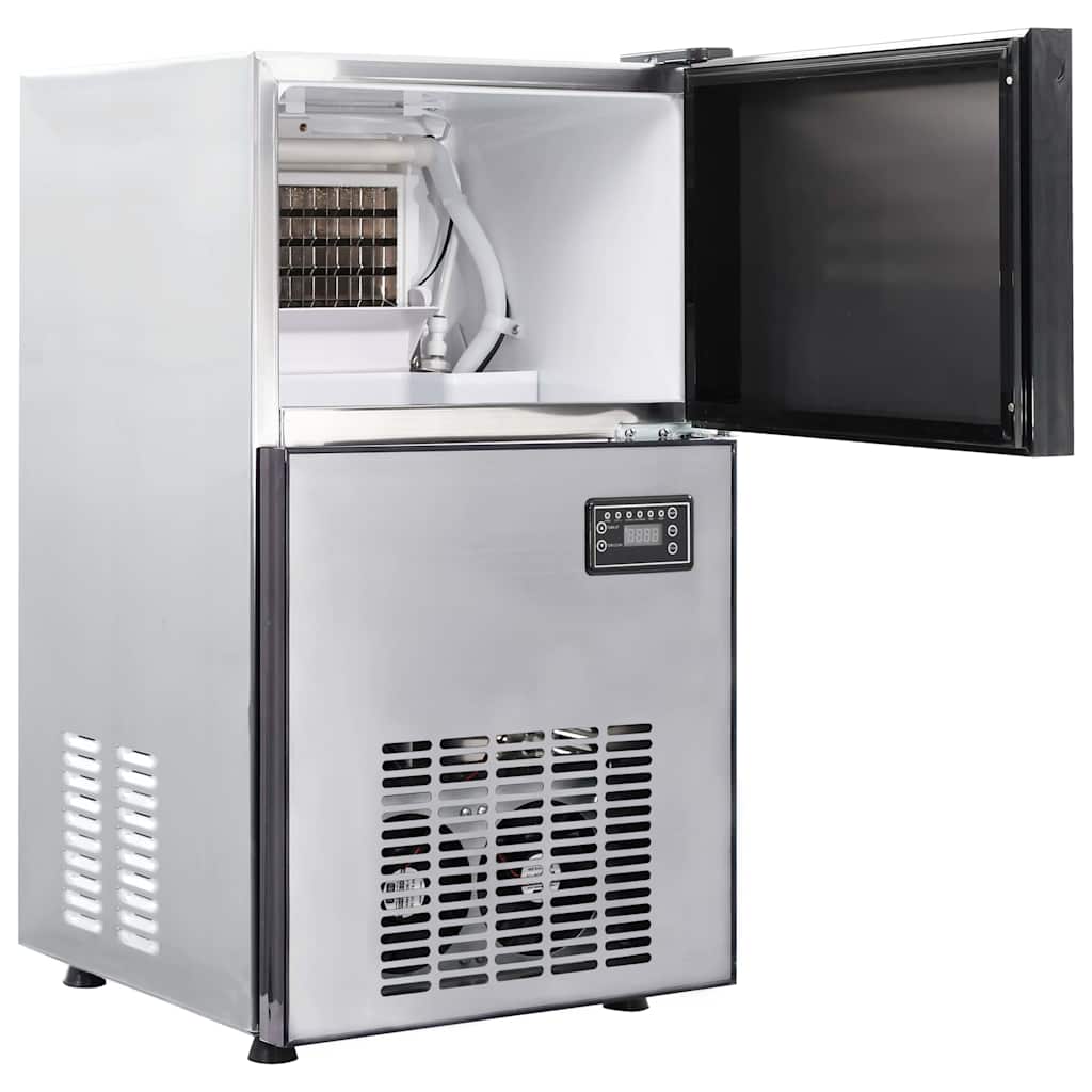 Creatore di cubetti di ghiaccio Argento 43 x 40 x 71 cm