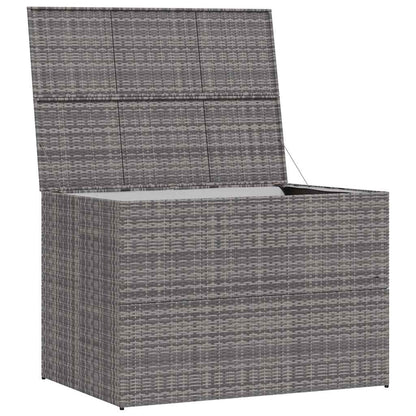 Baule da Giardino Grigio 150x100x100 cm in Polyrattan | homemem39