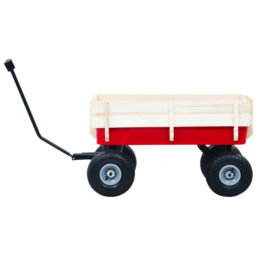 Carrello a Mano 150 kg Rosso - homemem39