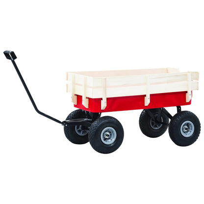 Carrello a Mano 150 kg Rosso - homemem39