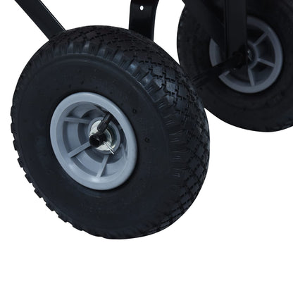 Carrello a Mano 150 kg Rosso - homemem39