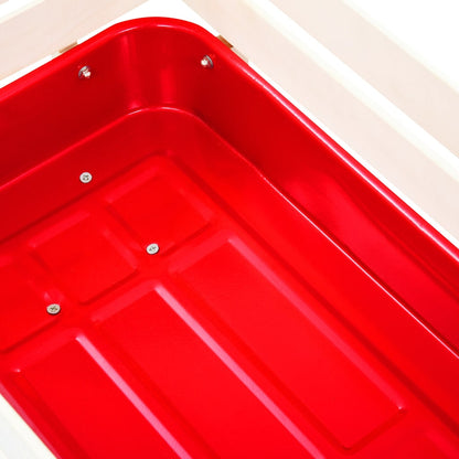 Carrello a Mano 150 kg Rosso - homemem39