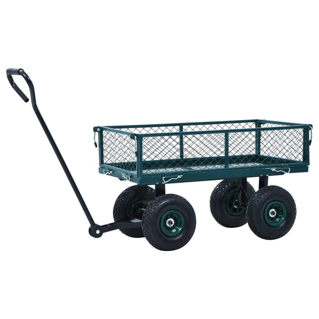 Carrello a Mano da Giardino Verde 250 kg - homemem39