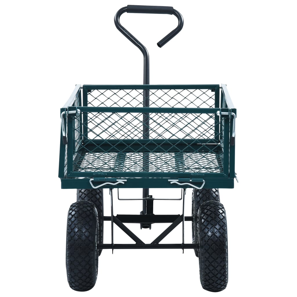 Carrello a Mano da Giardino Verde 250 kg - homemem39