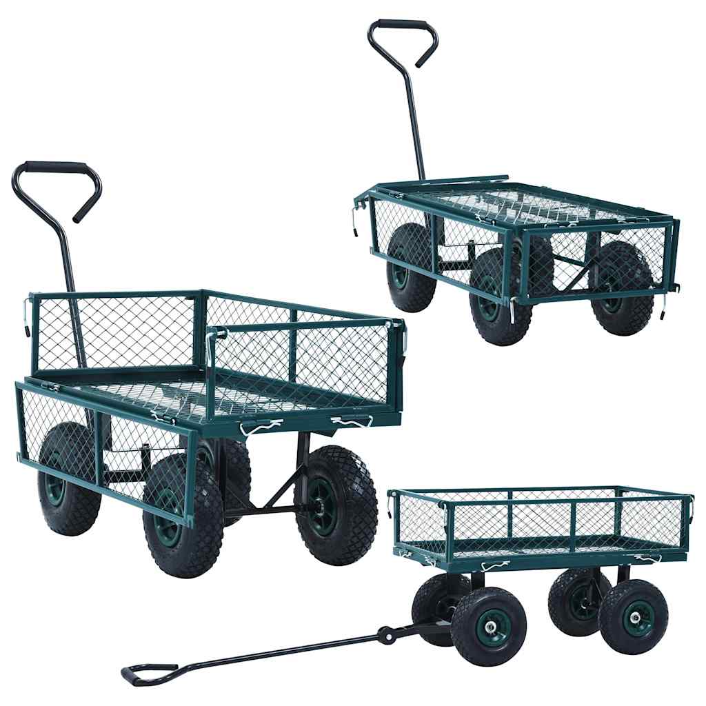 Carrello a Mano da Giardino Verde 250 kg | homemem39
