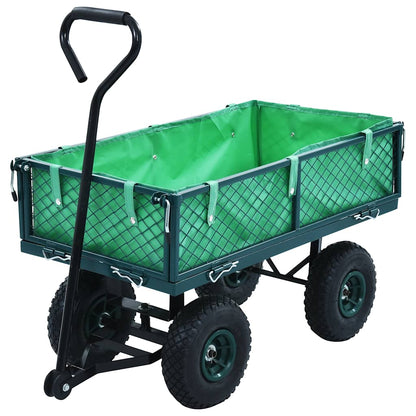 Carrello a Mano da Giardino Verde 250 kg | homemem39