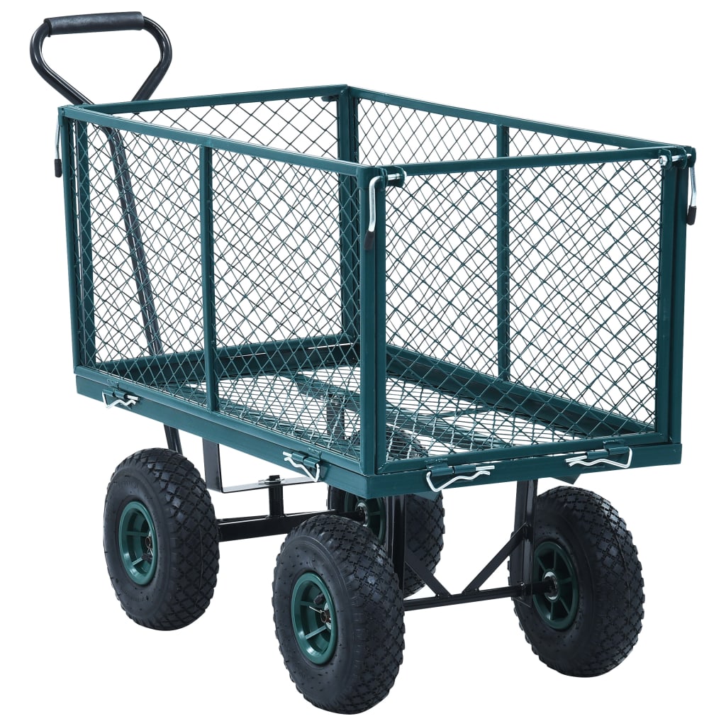 Carrello a Mano da Giardino Verde 350 kg - homemem39