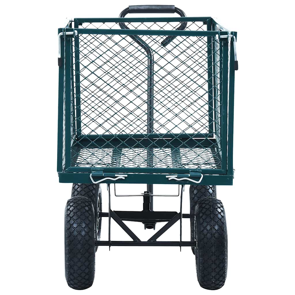 Carrello a Mano da Giardino Verde 350 kg