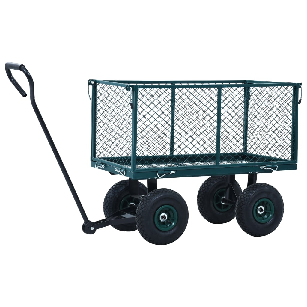 Carrello a Mano da Giardino Verde 350 kg - homemem39