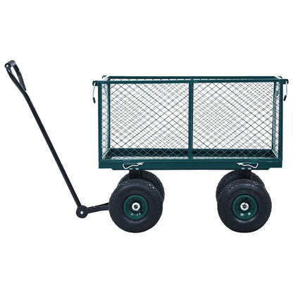 Carrello a Mano da Giardino Verde 350 kg