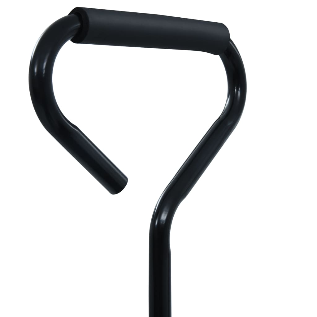 Carrello Pieghevole a Mano in Acciaio Grigio - homemem39