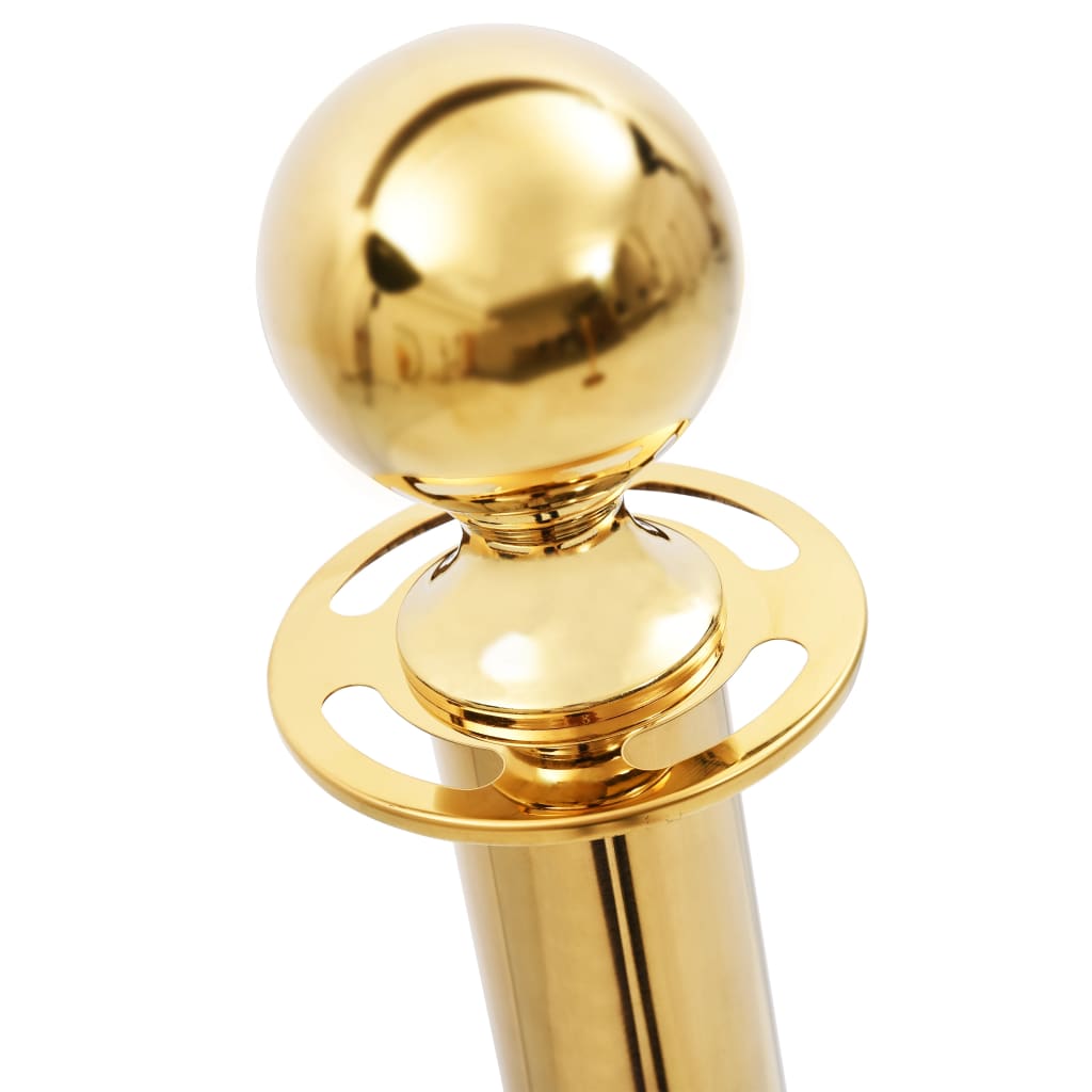 Set Transenne Separacode VIP 3 pz in Acciaio Inox Oro - homemem39