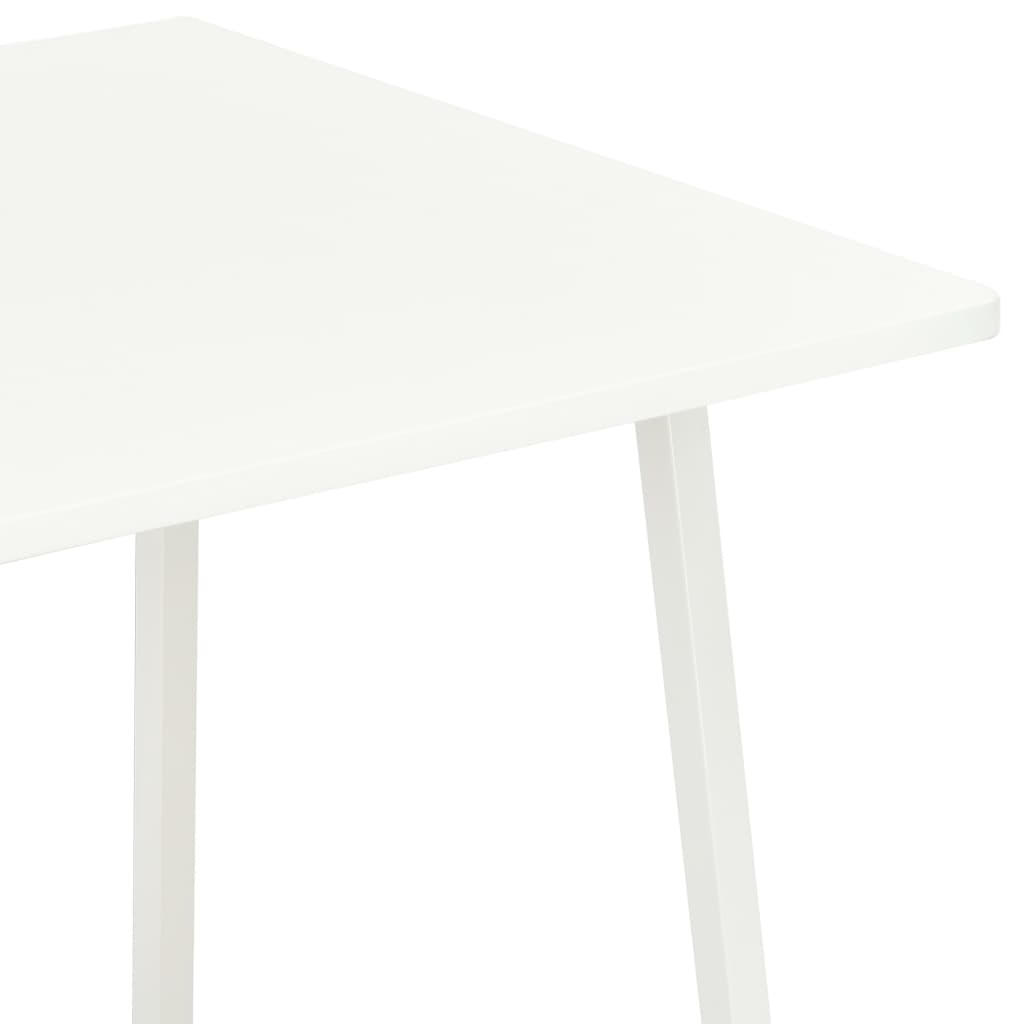 Scrivania con Mensole Bianca 102x50x117 cm | homemem39