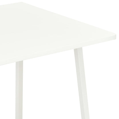 Scrivania con Mensole Bianca 102x50x117 cm | homemem39