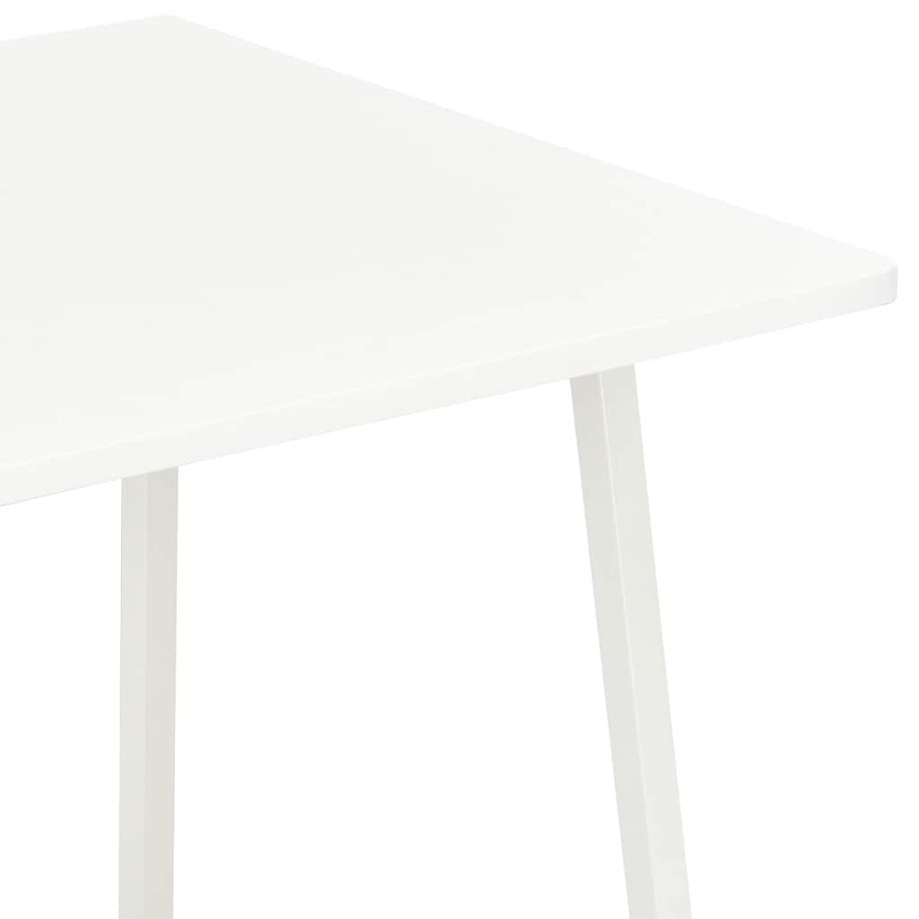 Scrivania con Mensole Bianca 102x50x117 cm