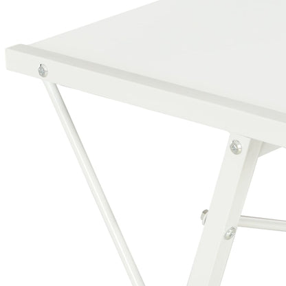 Scrivania con Ripiano Bianca 116x50x93 cm | homemem39