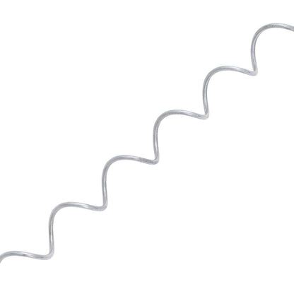 Spirali per Gabbioni 24 pz in Acciaio Zincato 100 cm | homemem39