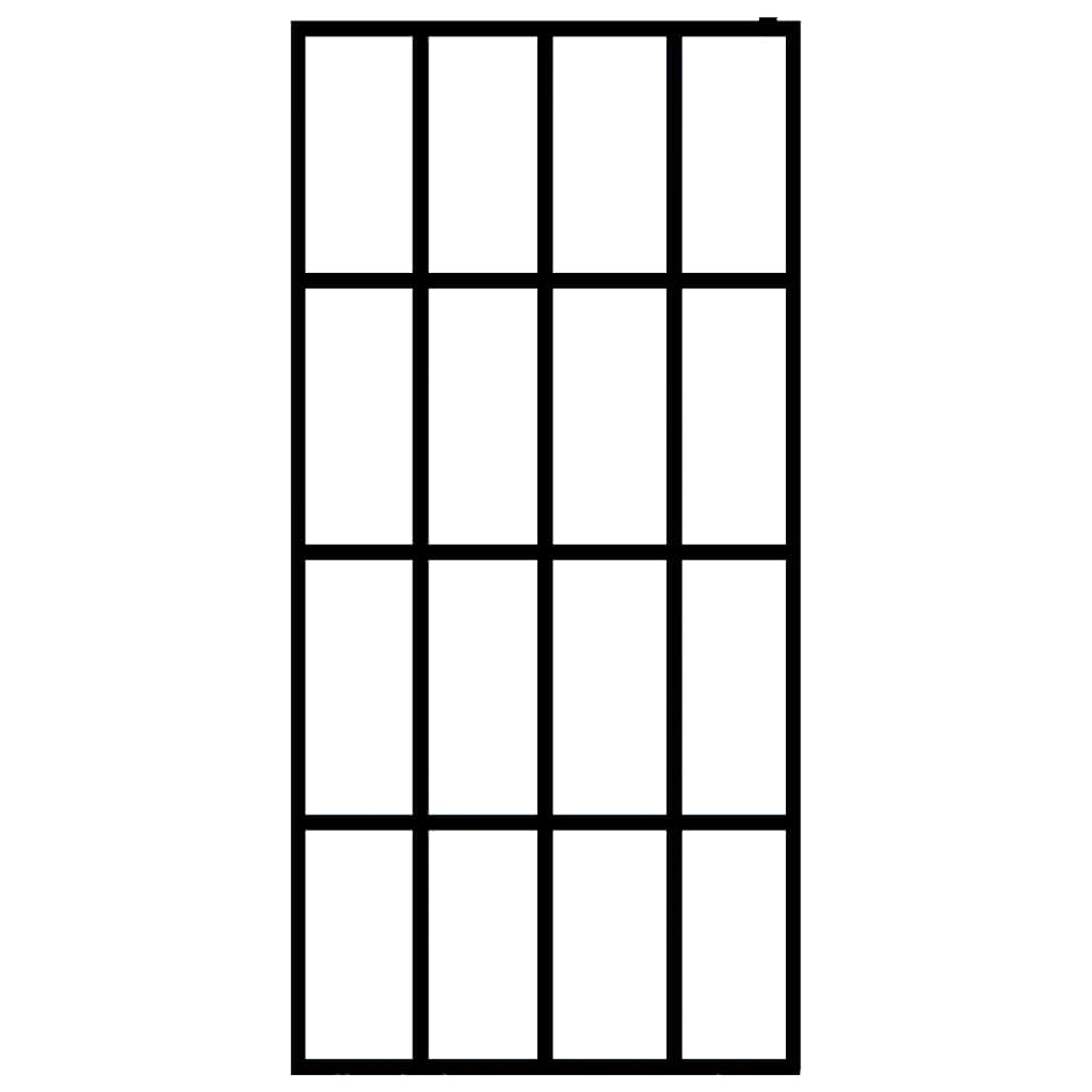 Cabina Doccia con Vetro Temperato Trasparente 118x190 cm - homemem39