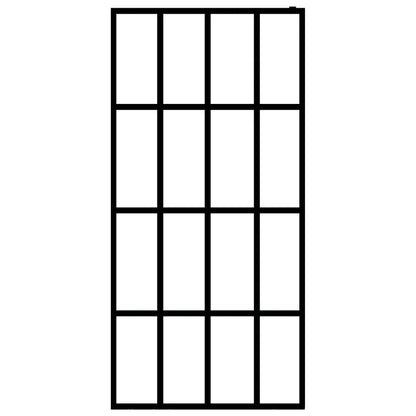 Cabina Doccia con Vetro Temperato Trasparente 140x195 cm