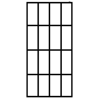 Cabina Doccia con Schermo in Vetro Temperato Glassato 100x195cm - homemem39