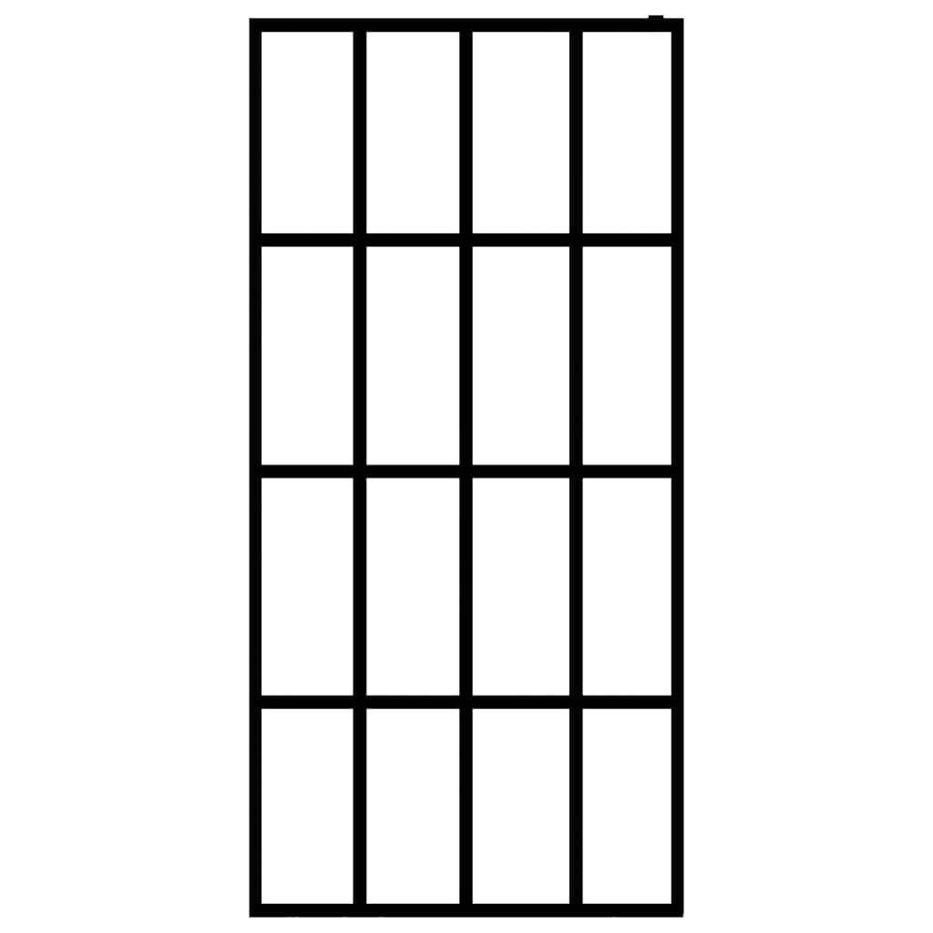 Cabina Doccia con Schermo in Vetro Temperato Glassato 118x190cm | homemem39