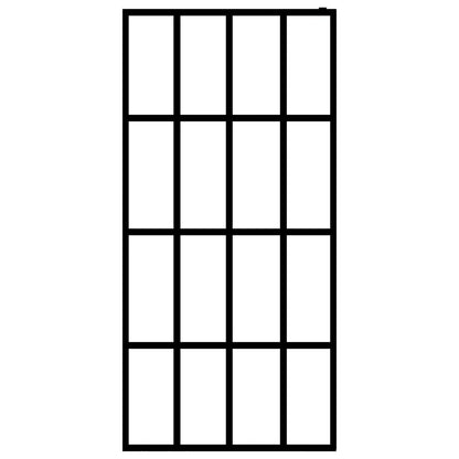 Cabina Doccia con Schermo in Vetro Temperato Glassato 140x195cm - homemem39